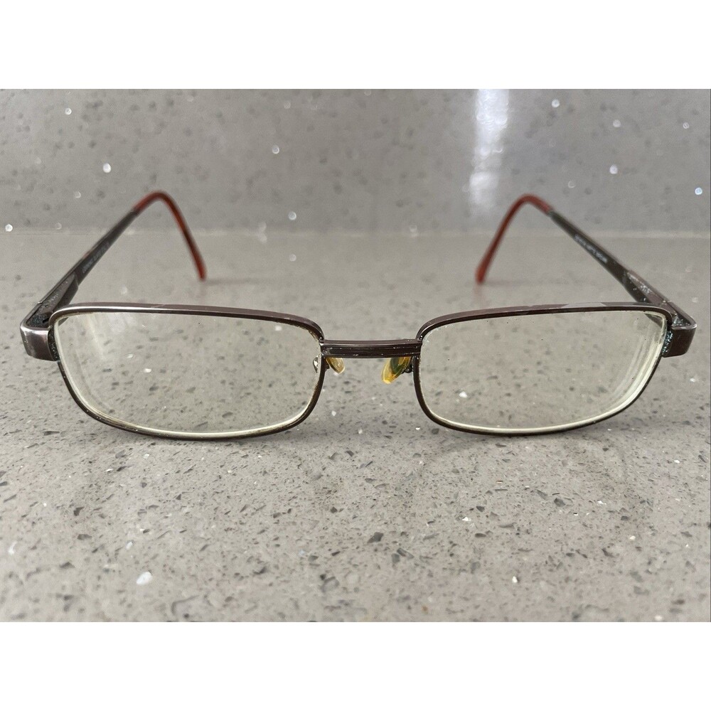 Looking Glass 6762 Eyeglasses FRAMES ONLY Matte Brown Glasses 55-19-145 full rim